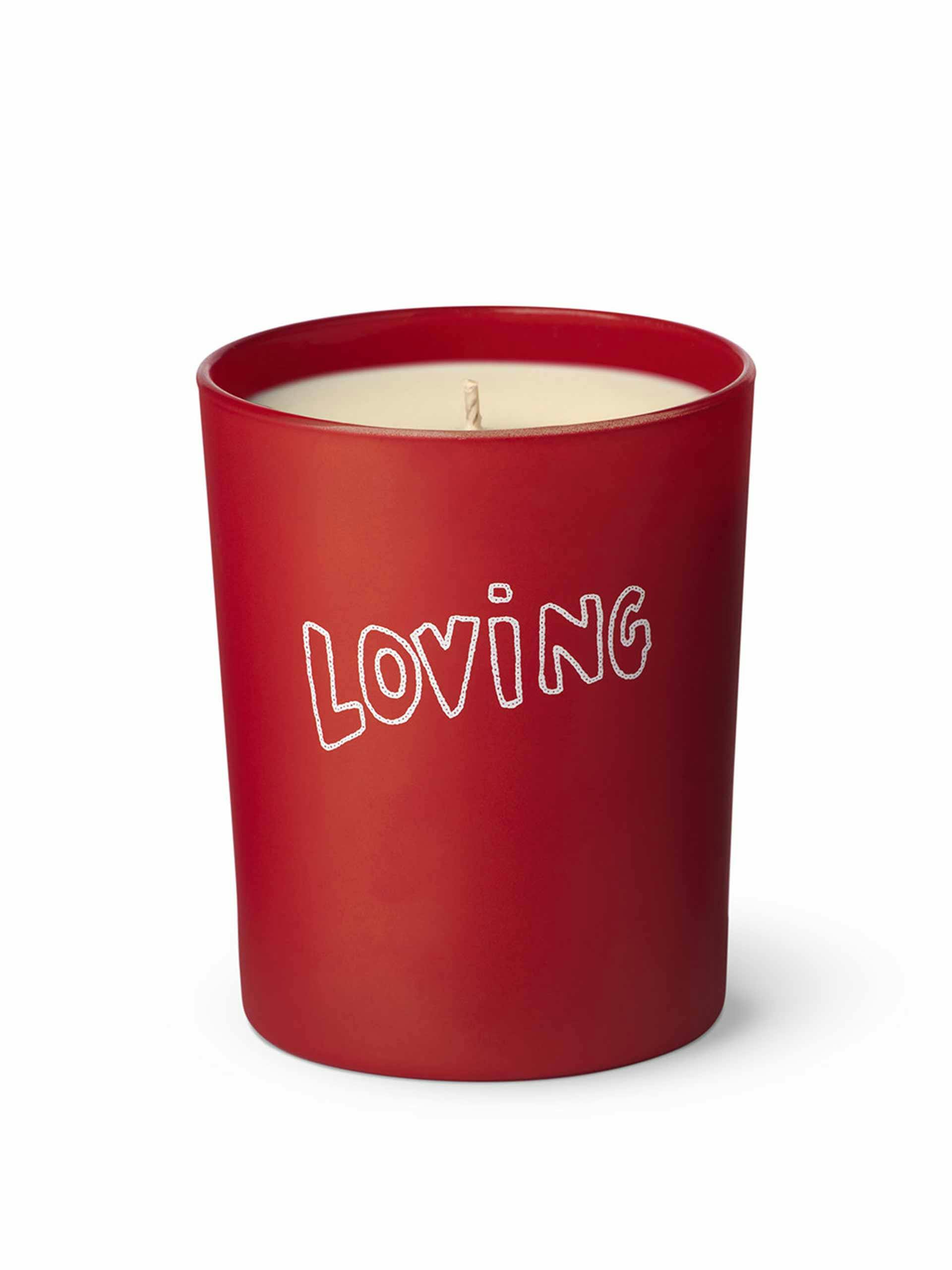 Loving scented candle