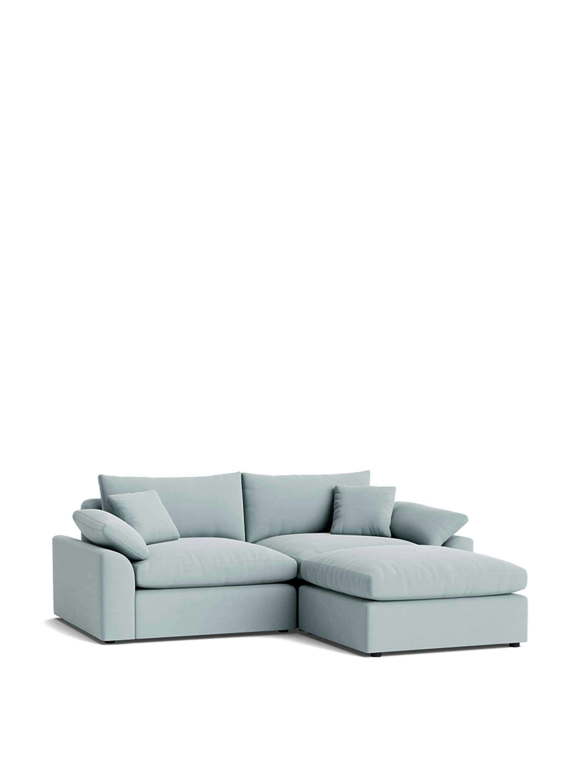 L-shaped chaise sofa